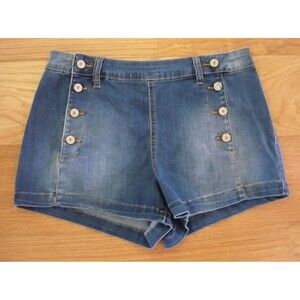 Happily Grey Juniors Size 11/30 Button Details On Front Nautical Bodycon